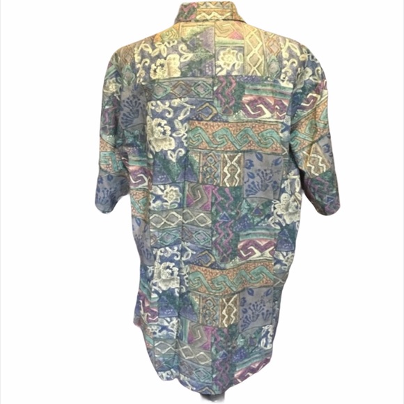 Tori Richards Button Down Shirt, Multi Color - Picture 2 of 6